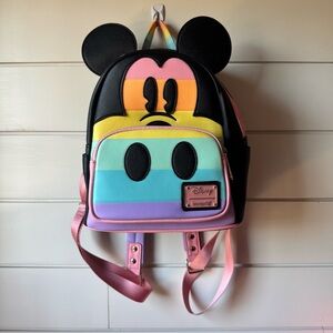 Pastel Mickey Loungefly Backpack